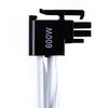 DIR-L16B-M8X2-Y-WT 12VHPWR変換ケーブル 600mm [8pin PCIe TYPE-Y オス-オス 12+4pin 12VHPWR] 下側(Type-B) ホワイト DIR-L16B-M8X2-Y-WT ディラック 04913540