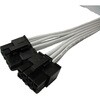 SF-2X8PIN-16PINWHITE 12VHPWRコネクタ変換ケーブル [PCIe 8pin x2] SF-2X8PIN-16PIN WHITE ホワイト SUPERFLOWER 04913506