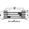 オイルクーラーガード TAKEGAWA(武川)