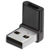 LAD-U3AMCF90L USB3.2 L型変換コネクタ USB-Aオス-Type-Cメス ルーメン 04961946