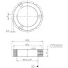 CRZ40X1.5P 精密ロックナット CRZシリーズ 日機 04963590
