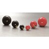 プラスチック握り玉 芯金入り BB 径50 M16 ネジ深さ26mm レッド MIYOSHI(小西製作所)