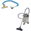 AVC-550SUS-SET-AH エア式バキュームクリーナー 掃除機セット ステンレス製(手元スイッチ) AQUASYSTEM(アクアシステム) 05038910