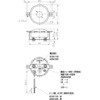 CLB-34BK AC100/110V ブラケットツキ 機械組込用ブザー 藤倉電気工業(旧：サクサテクノ) 05045508