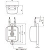 BZ-21BL AC100/110V 角形交流ブザー 藤倉電気工業(旧：サクサテクノ) 05045542