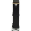 56108 すきま収納ワゴン Flat(フラット) ブラック 不二貿易 05054206