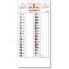 KC20015_2027 2027年 壁掛けカレンダー 四季のことわざ 格言文字 キングコーポレーション 05070839