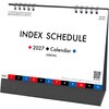 KC10030_2027 2027年 卓上カレンダー インデックススケジュール キングコーポレーション 05070979