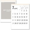 KC20010_2027 2027年 壁掛けカレンダー モノトーン文字 B3 キングコーポレーション 05071119