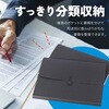 TR-EFF001 じゃばら式ファイル 13ポケット インデックス付き A4対応 書類 収納 トライメイト 05078986