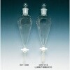 NR0428-003 フッ素樹脂(PTFE)プラグ付スキーブ型分液ロート フロンケミカル 05090421