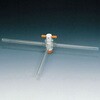 NR0417-004 フッ素樹脂(PTFE)カラープラグ付三方コック フロンケミカル 05088987