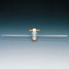 NR0415-002 フッ素樹脂(PTFE)カラープラグ付二方コック フロンケミカル 05089030
