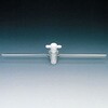 NR0414-004 フッ素樹脂(PTFE)プラグ付二方コック フロンケミカル 05089766