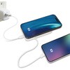 MB-SS5000MGSWH 準固体モバイルバッテリー5000mAh マグセーフ、スタンド、インジケーター付  ホワイト MBSS5000MGSWH [USB Power Delivery対応] エアージェイ 05135011
