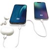 MB-SS5000MGSWH 準固体モバイルバッテリー5000mAh マグセーフ、スタンド、インジケーター付  ホワイト MBSS5000MGSWH [USB Power Delivery対応] エアージェイ 05135011
