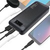 MB-LS20000BK リン酸鉄デジタルインジケーター付モバイルバッテリー20000mAh  ブラック MBLS20000BK [USB Power Delivery対応] エアージェイ 05135081