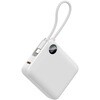 L-MC-1 コンパクトモバ充 10000mAh PD対応 Type-Cケーブル付 LAZOS  L-MC-1 [USB Power Delivery対応 /1ポート] リーダーメディアテクノ 05135090