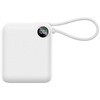 L-MC-1 コンパクトモバ充 10000mAh PD対応 Type-Cケーブル付 LAZOS  L-MC-1 [USB Power Delivery対応 /1ポート] リーダーメディアテクノ 05135090