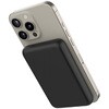 L-MBMG10-BK モバイルバッテリー マグネット式ワイヤレス充電対応 10000mAh LAZOS  L-MBMG10-BK [1ポート] リーダーメディアテクノ 05135117