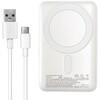 MB-SS10000MGSWH 準固体モバイルバッテリー10000mAh マグセーフ、スタンド、インジケーター付  ホワイト MBSS10000MGSWH [USB Power Delivery対応] エアージェイ 05135212