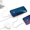MB-SS10000MGSWH 準固体モバイルバッテリー10000mAh マグセーフ、スタンド、インジケーター付  ホワイト MBSS10000MGSWH [USB Power Delivery対応] エアージェイ 05135212