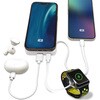 MB-SS10000MGSWH 準固体モバイルバッテリー10000mAh マグセーフ、スタンド、インジケーター付  ホワイト MBSS10000MGSWH [USB Power Delivery対応] エアージェイ 05135212