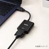 000155black HDMI-VGA変換アダプター SELECTED BY MARINTEC 05135309