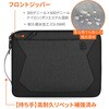 STM-114-430P-01 STM Myth 取っ手付き ノートPC用 フロントジッパー付き 2way スリーブケース STM goods(エスティーエムグッズ) 05137296