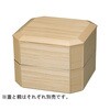 5.5寸 ヘギ目縁高重 親 福井クラフト