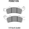 FDB2105AG �X�N�[�^�[ FERODO(�t�F���[�h) 05258672