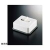 ティッシュBOX ホワイト 福井クラフト