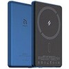 APBADGVC5BL Magsafe対応ワイヤレス充電 5000mAh 超薄型 モバイルバッテリー 付属ケーブル長: 20 cm ブルー APBADGVC5BL ADAM elements 05328746