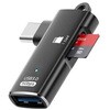 LRD-U3LCMAFMS 2 in1 OTGアダプター USB 3.0 to Type-C オス - MicroSDメモリカードリーダー ルーメン 05329778