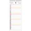【K7】 2025年 書き込み式シンプルスケジュールカレンダー[A3タテ長] 永岡書店