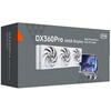 DX360PRO-ARGB-WH CPS シーピーエス 4インチデュアルIPSディスプレイ搭載 ハイエンド水冷CPUクーラー CPS 05483498