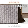 GAH-F9050H(WBR)-FSET こたつ布団セット 90×50cm 継脚あり 高さ調節可能 YAMAZEN(山善) 05488608