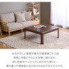GKR-903H(WBR) こたつ本体 こたつテーブル 90×90 堀こたつ対応 継脚付き YAMAZEN(山善) 05487951