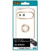 RT-GP26H1TRE3/WG Google Pixel 11 / ソフトケース Meta Frame +リング / ホワイト/ゴールド レイ・アウト 05490218