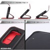 RT-AR26H1ELC1/DN arrows Alpha2 / 手帳型レザーケース シンプル マグネット / ダークネイビー レイ・アウト 05489947