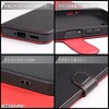 RT-AR26H1ELC1/DN arrows Alpha2 / 手帳型レザーケース シンプル マグネット / ダークネイビー レイ・アウト 05489947