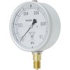 AS100-100M 圧力計 理研機器(RIKEN) G1/2 A枠(立型つば無し) - 【通販
