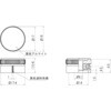 K-52-KE-3 メタルツマミ サトーパーツ 05509389