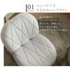 A1750a-a-722GRY 立体的キルト座椅子 セルタン 05666277