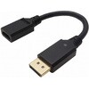 DPHAF-807BB 映像変換アダプタ DisplayPort→HDMI変換アダプタ 10cm DisplayPortオス-HDMIメス ホーリック 05668962