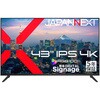JN-IPS43U2-M-H5 43型/3840×2160/HDMI×3/ブラック/スピーカー有/5年保証 JAPANNEXT 05690330