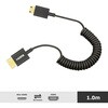 VV-CCHDAC010-B カール コードタイプ ミニ HDMI ケーブル Vodaview 05712766