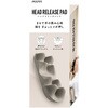 - マッサージャー ヘッドリリースパッド モカ AKAISHI 05720561