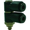 4R-M5S2 タッチコネクターFUJI/ダブルバンジョー(樹脂) 千代田通商 05723541