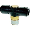 12R-03D1 タッチコネクターFUJI/シングルバンジョー(樹脂) 千代田通商 05723602